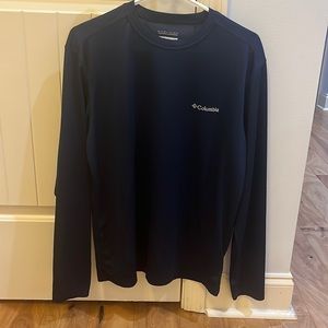 Men’s Columbia Navy Long Sleeve T-Shirt - Size M